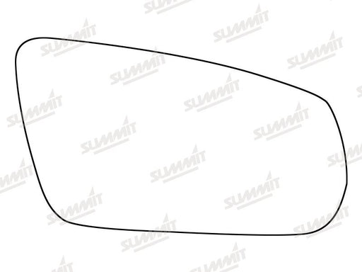 Summit Stick-On Standard Mirror Glass fits Ford Mustang 04 to 15 RHS - Summit Shop