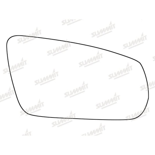 Summit Stick-On Standard Mirror Glass fits Ford Mustang 04 to 15 RHS - Summit Shop