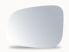 Summit Stick-On Standard Mirror Glass fits Jaguar XF 08to 18 LHS - Summit Shop