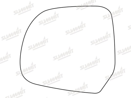 Summit Heated Base Plate With Standard Mirror Glass fits Nissan Micra 12 on LHS - Summit Shop