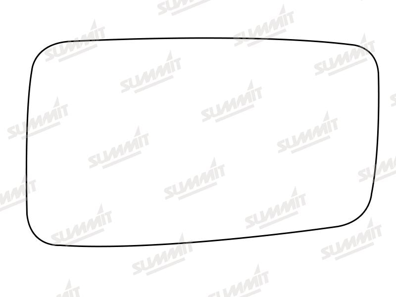 Summit Stick-On Standard Mirror Glass fits Renault Espace LHS - Summit Shop
