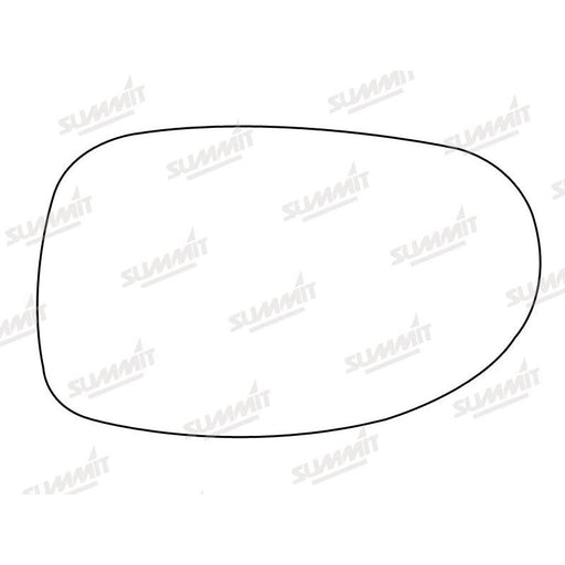 Summit Stick-On Standard Mirror Glass fits Citroen C5 LHS - Summit Shop