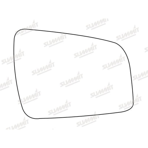Summit Heated Backing Plate with Standard Glass fits Vauxhall Zafira 10 On RHS - Summit Shop