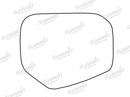 Summit Stick-On Standard Mirror Glass fits Mitsubishi L200 2006 On RHS - Summit Shop