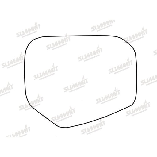 Summit Stick-On Standard Mirror Glass fits Mitsubishi L200 2006 On RHS - Summit Shop