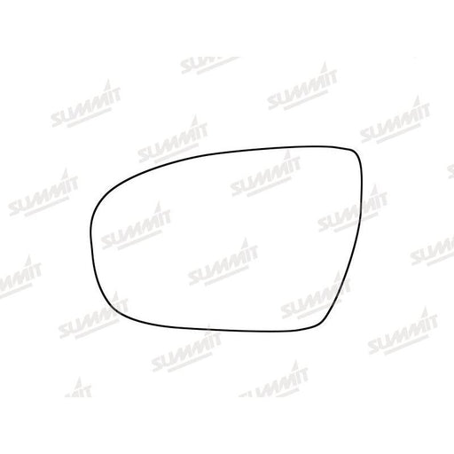 Summit Stick-On Standard Mirror Glass fits Hyundai i20 16 on LHS - Summit Shop