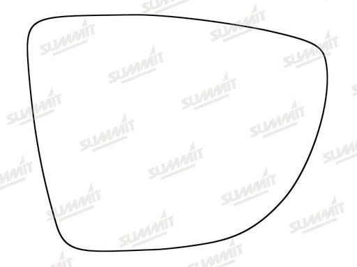 Summit Heated Base Plate With Standard Mirror Glass fits Renault Clio 12 on RHS - Summit Shop