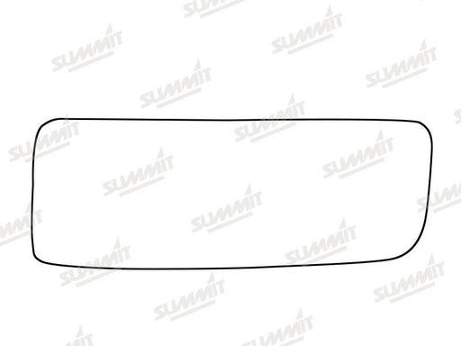 Summit Non-Heated Base Plate With Lower Blind-Spot Mirror Glass fits VW Crafter 06 on RHS - Summit Shop