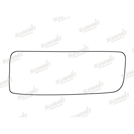 Summit Non-Heated Base Plate With Lower Blind-Spot Mirror Glass fits VW Crafter 06 on RHS - Summit Shop