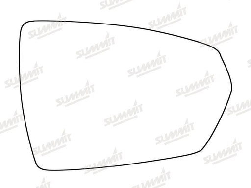 Summit Heated Base Plate With Standard Mirror Glass fits VW Polo 17 on RHS - Summit Shop