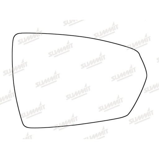 Summit Heated Base Plate With Standard Mirror Glass fits VW Polo 17 on RHS - Summit Shop