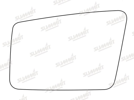 Summit Stick-On Standard Mirror Glass fits Volvo 340 360 LHS - Summit Shop