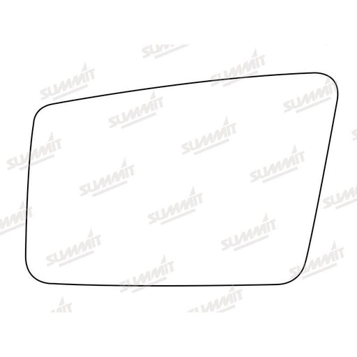 Summit Stick-On Standard Mirror Glass fits Volvo 340 360 LHS - Summit Shop