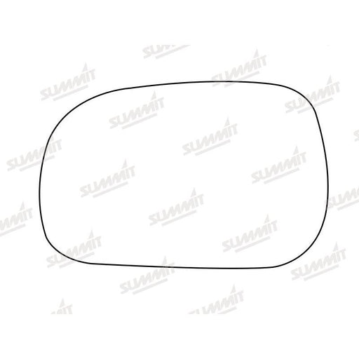 Summit Stick-On Standard Mirror Glass fits Renault Safrane LHS - Summit Shop