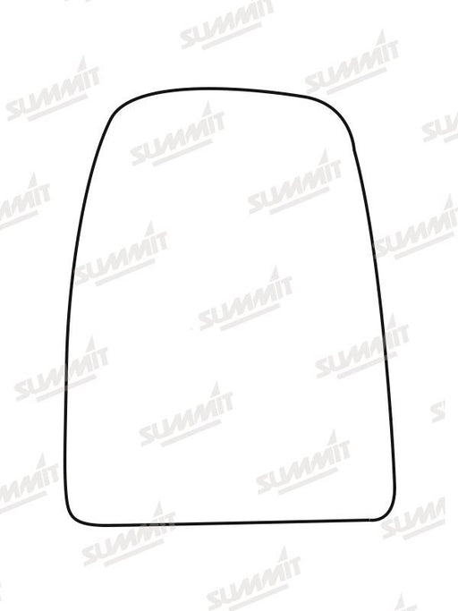 Summit Stick-On Commercial Mirror Glass fits Iveco Daily 14 on RHS - Summit Shop