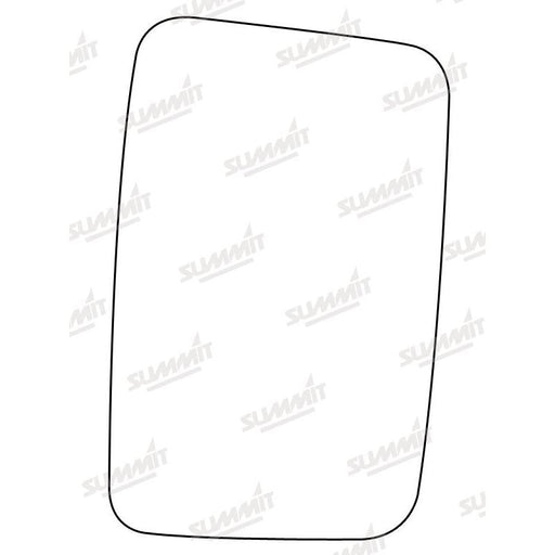 Summit Non-Heated Base Plate With Commercial Mirror Glass fits Peugeot Boxer / Fiat Ducato 94 to 02 LHS RHS - Summit Shop