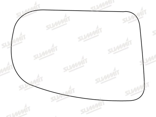 Summit Stick-On Aspheric Mirror Glass fits Mercedes E 99 to 03 RHS - Summit Shop