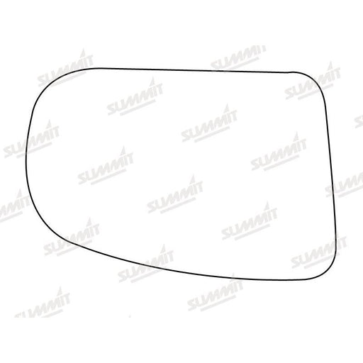 Summit Stick-On Aspheric Mirror Glass fits Mercedes E 99 to 03 RHS - Summit Shop