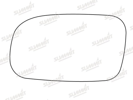 Summit Stick-On Standard Mirror Glass fits Daewoo Nexia LHS - Summit Shop