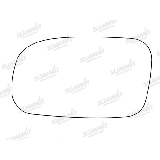 Summit Stick-On Standard Mirror Glass fits Daewoo Nexia LHS - Summit Shop