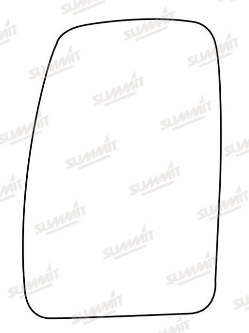 Summit Heated Base Plate With Commercial Mirror Glass fits Renault Master 10 on LHS - Summit Shop