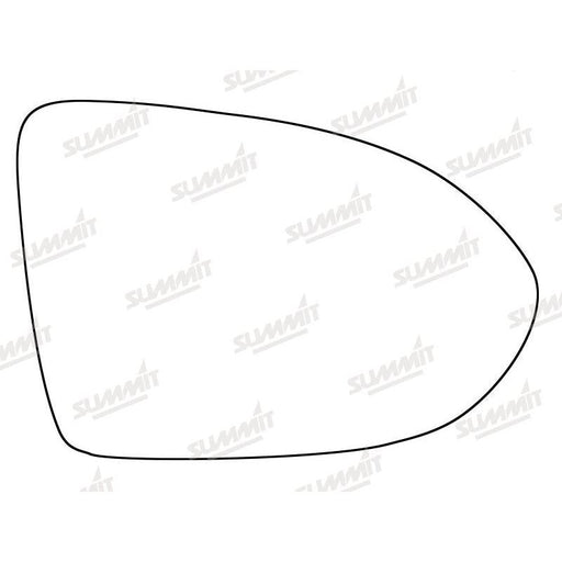 Summit Stick-On Standard Mirror Glass fits VW Passat 15 on RHS - Summit Shop