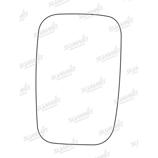 Summit Stick-On Commercial Mirror Glass fits Transit Bus 86 to 94 LHS RHS - Summit Shop