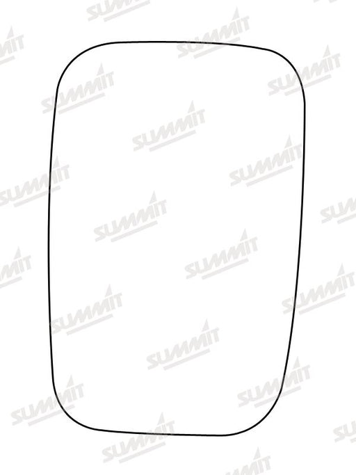 Summit Stick-On Commercial Mirror Glass fits Transit Bus 86 to 94 LHS RHS - Summit Shop