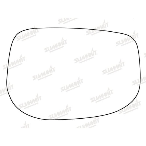 Summit Heated Backing Plate with Standard Glass fits Honda Jazz 09-19 RHS - Summit Shop