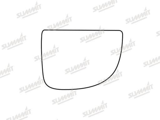 Summit Stick-On Commercial Lower Blind-Spot Mirror Glass fits Iveco Daily 14 on RHS - Summit Shop