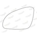 Summit Stick-On Aspheric Mirror Glass fits Vauxhall Insignia Astra J 10 on LHS - Summit Shop