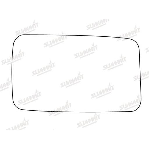 Summit Stick-On Standard Mirror Glass fits Renault 11 RHS - Summit Shop