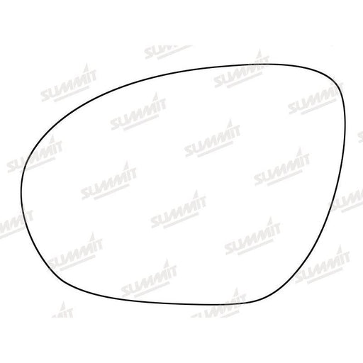 Summit Stick-On Standard Mirror Glass fits Nissan Juke 10 on LHS - Summit Shop