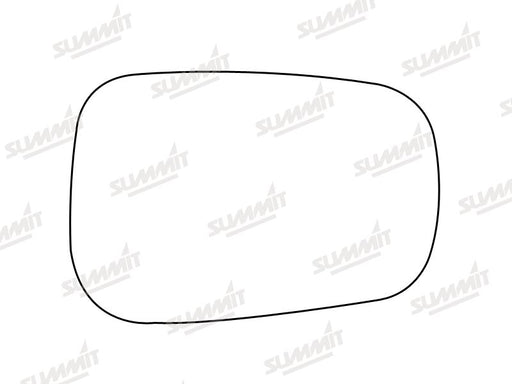 Summit Non-Heated Base Plate With Standard Mirror Glass fits Ford Fiesta, Fusion 02 on LHS - Summit Shop