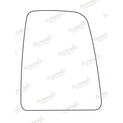 Summit Heated Base Plate With Commercial Mirror Glass fits Ford Transit 14 to 16 RHS - Summit Shop
