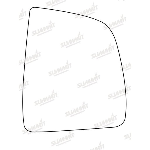 Summit Heated Base Plate With Commercial Mirror Glass fits Fiat Dobl??, Vauxhall Combo RHS - Summit Shop