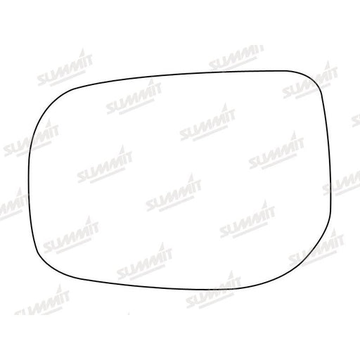 Summit Stick-On Standard Mirror Glass fits Toyota Auris 07 on LHS - Summit Shop