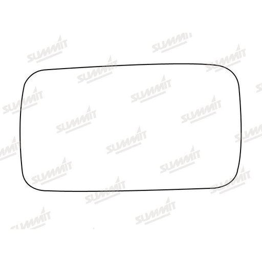 Summit Stick-On Standard Mirror Glass fits Fiat Uno 45 LHS RHS - Summit Shop