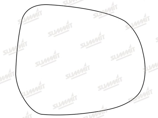 Summit Heated Base Plate With Standard Mirror Glass fits Vauxhall Agila 08 on Suzuki Splash 08 on RHS - Summit Shop