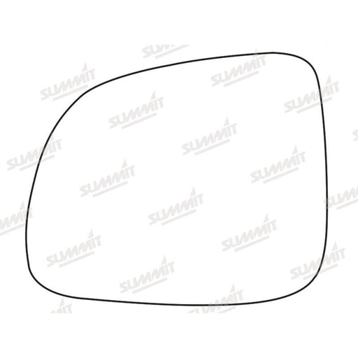 Summit Stick-On Standard Mirror Glass fits Ssangyong Korando LHS - Summit Shop