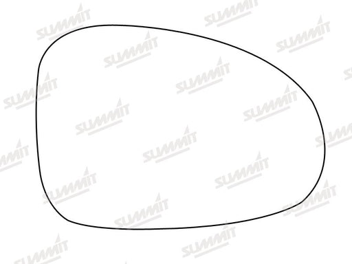 Summit Stick-On Standard Mirror Glass fits Daewoo Matiz RHS - Summit Shop