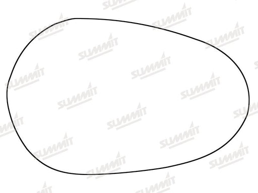Summit Stick-On Standard Mirror Glass fits Lancia Ypsilon LHS & RHS - Summit Shop