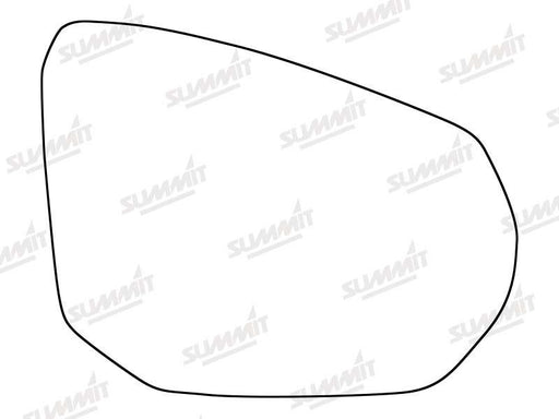 Summit Stick-On Standard Mirror Glass fits Nissan Juke 19 on RHS - Summit Shop