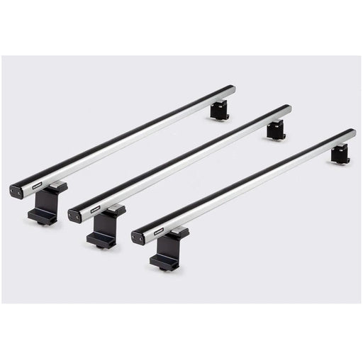 Summit Commercial 3 x Aluminium Fixed Point Roof Bars Rack 1.5m SULC-012 - Summit Shop