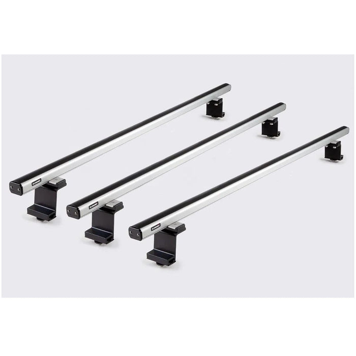 Summit Commercial 3 x Aluminium Fixed Point Roof Bars Rack 1.5m SULC-012 - Summit Shop