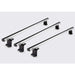 Summit Commercial 3 x Aluminium Fixed Point Roof Bars Rack 1.5m SULC-012 - Summit Shop