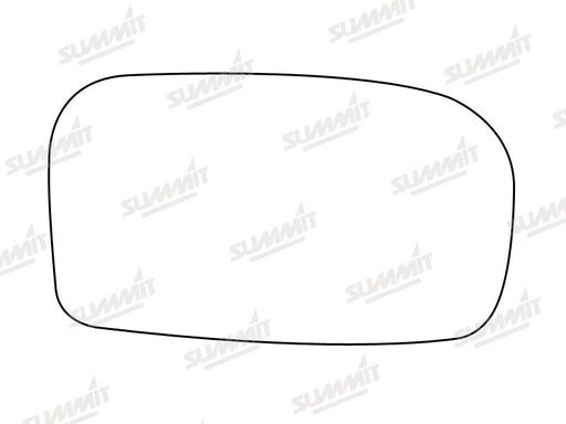 Summit Stick-On Standard Mirror Glass fits Honda Civic 02 to 05 RHS - Summit Shop