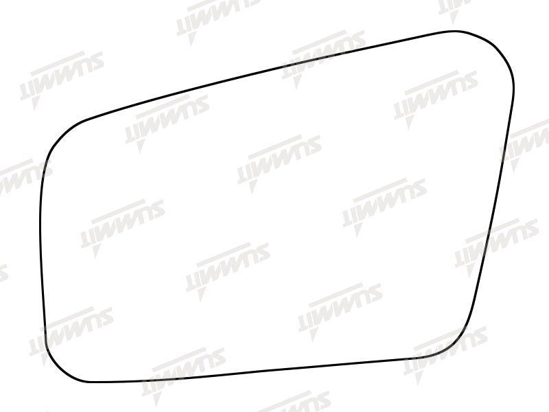 Summit Stick-On Standard Mirror Glass fits Lada Riva Samara LHS - Summit Shop