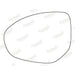 Summit Stick-On Standard Mirror Glass fits Mazda 2 07 to 12, Mazda 3 09 to 13 & Mazda 6 07 to 09 LHS - Summit Shop