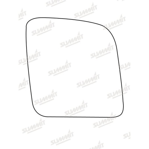 Summit Heated Base Plate With Commercial Mirror Glass fits Ford Transit Connect RHS - Summit Shop
